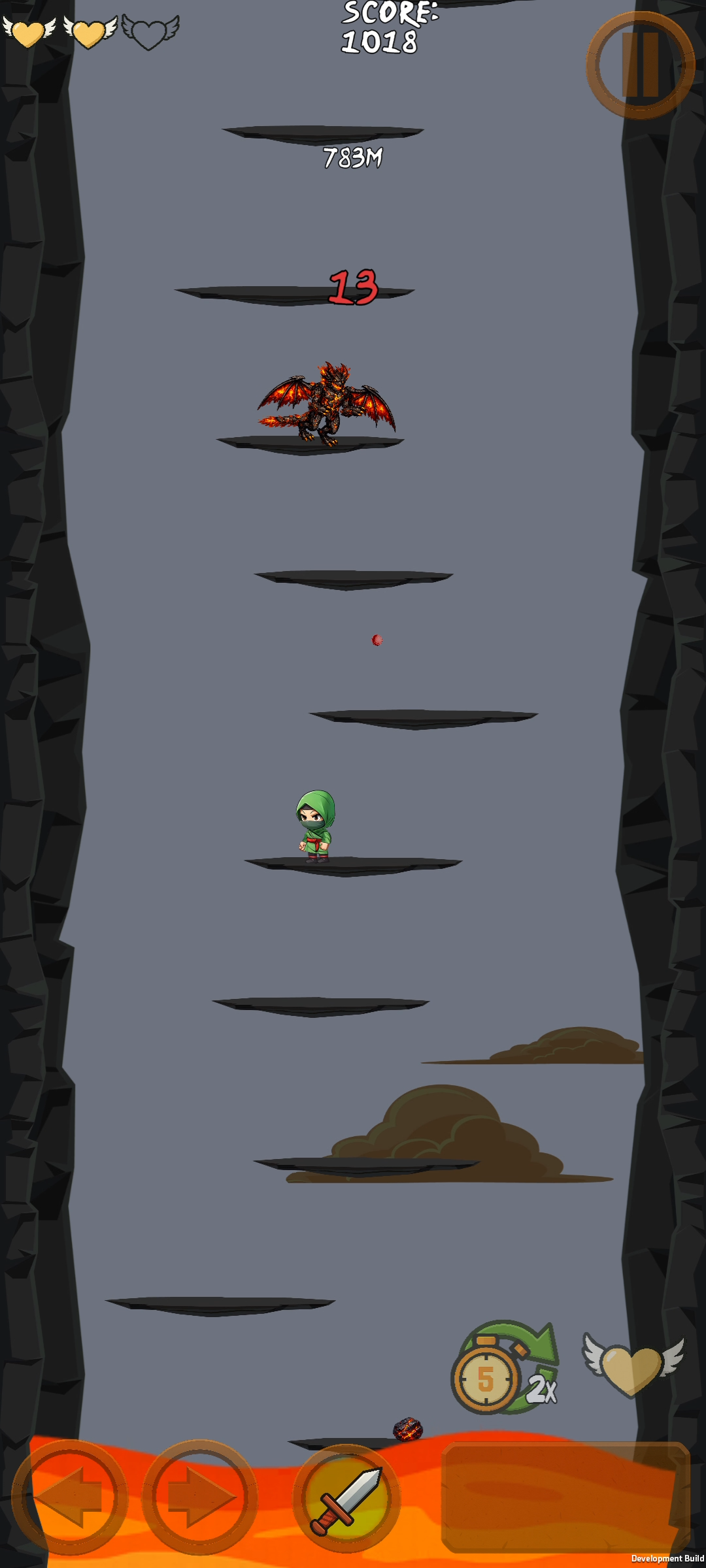 Spirelon – Lava world screenshot